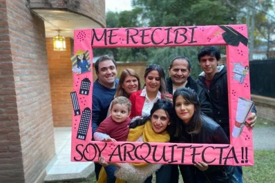 Se recibió la primera arquitecta en plena cuarentena