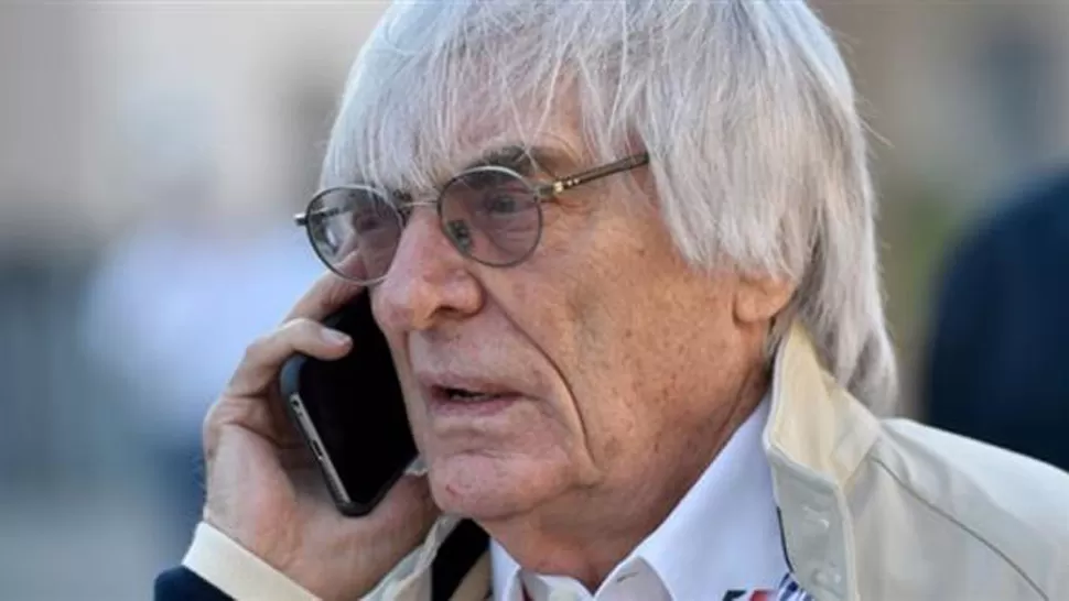 Bernie Ecclestone.