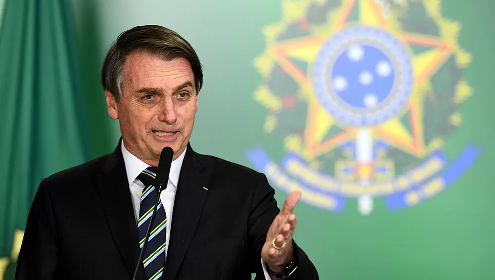 BOLSONARO. Mandatario brasileño. TÉLAM