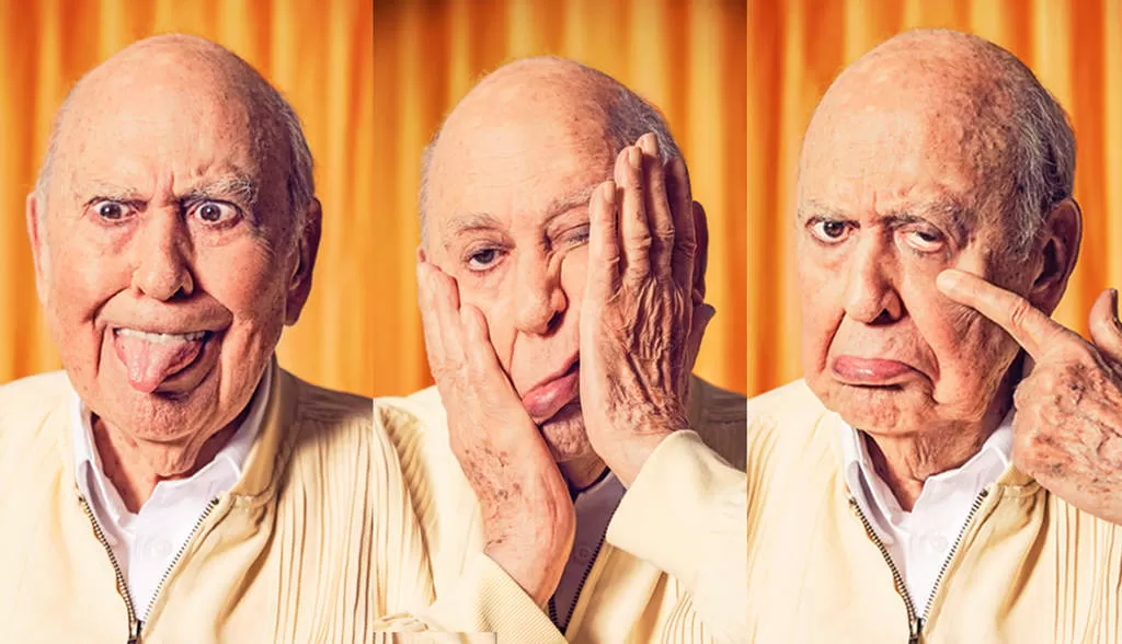 CARL REINER.  Imagen tomada de elsiglodetorreon.com.mx