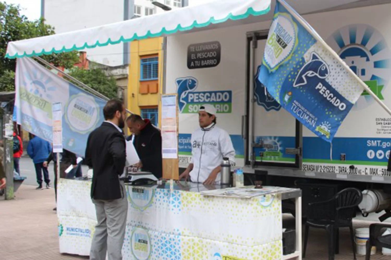 El Mercado en tu Barrio: hoy, en plaza San Martín