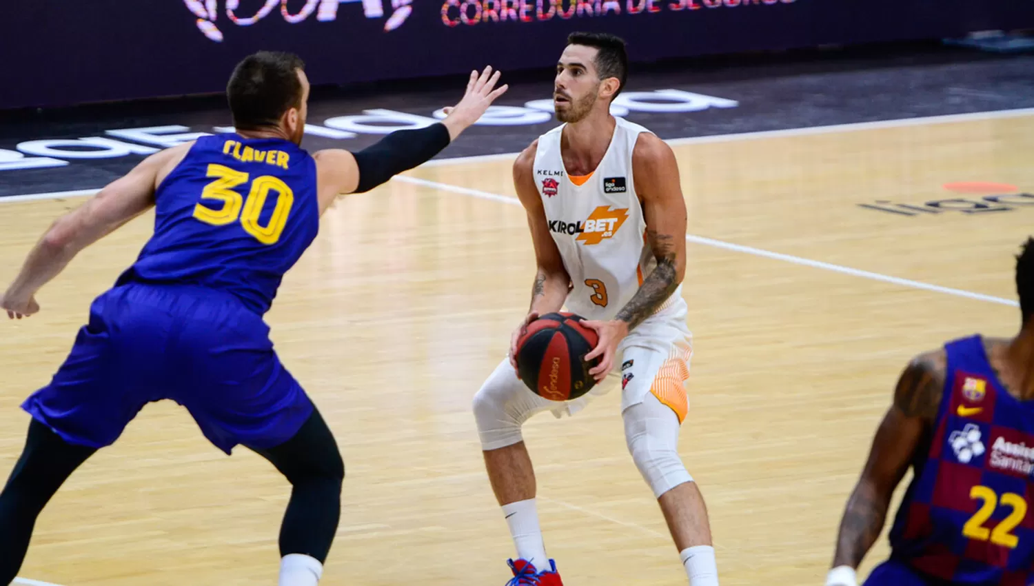 Luca Vildoza, carácter y talento al servicio del Baskonia, que alcanzó la gloria. (FOTO TOMADA DE ACB.COM)