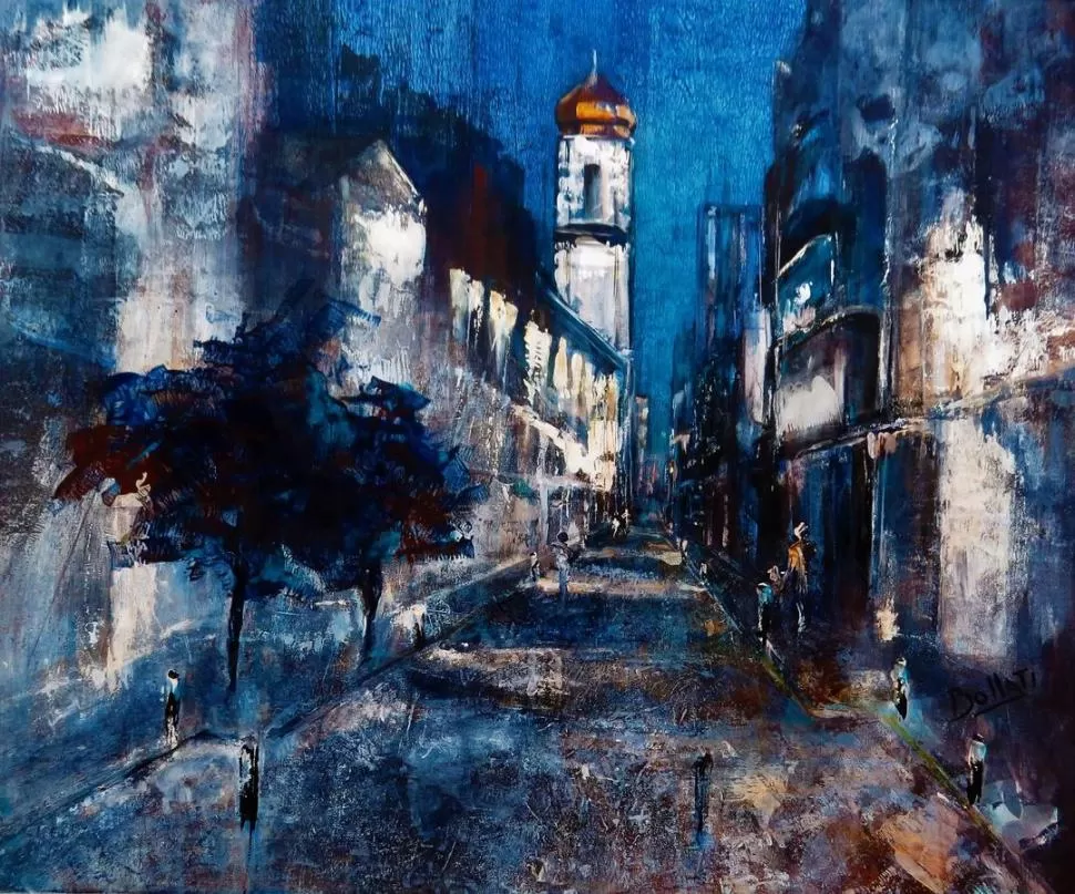 LA CIUDAD. Una obra de la serie “Urbe: un espacio en construcción”. 