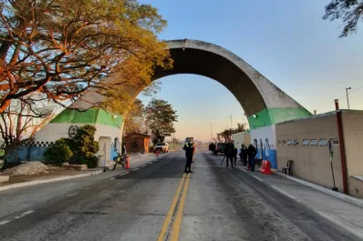 Cómo trabajan en el control fronterizo Tucumán-Santiago del Estero