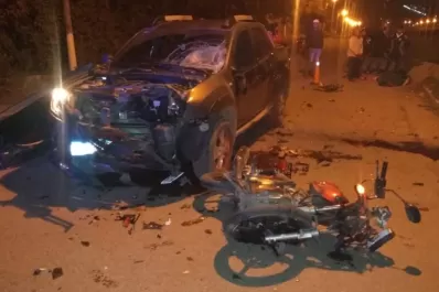 Dos hombres murieron en un accidente de tránsito en El Manantial