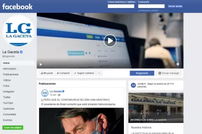 Facebook y un reconocimiento para LA GACETA