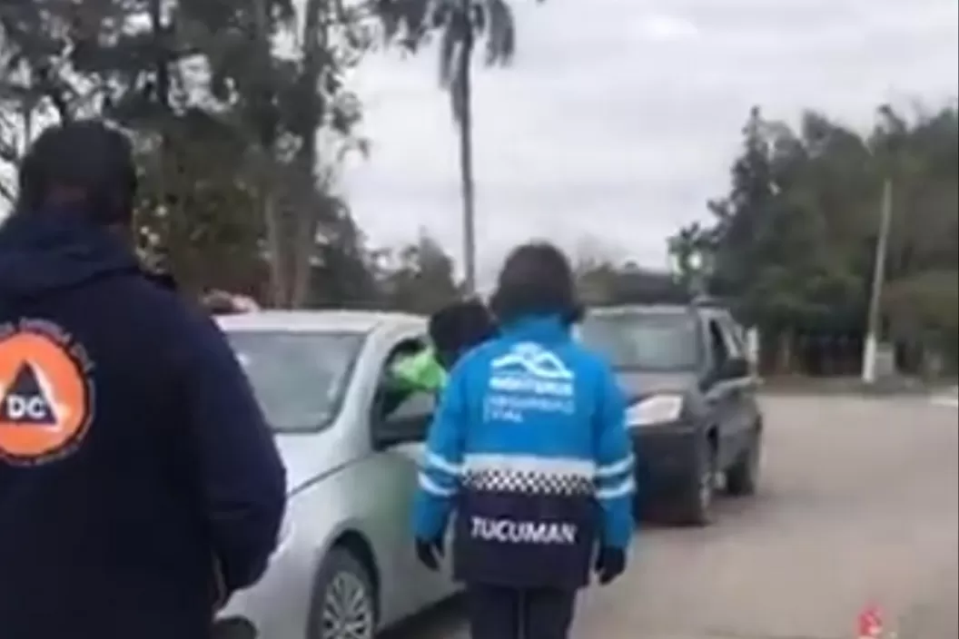 Controles en Monteros.