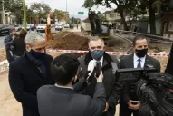 Con Manzur en Buenos Aires, Jaldo recorrió obras que ejecuta la SAT