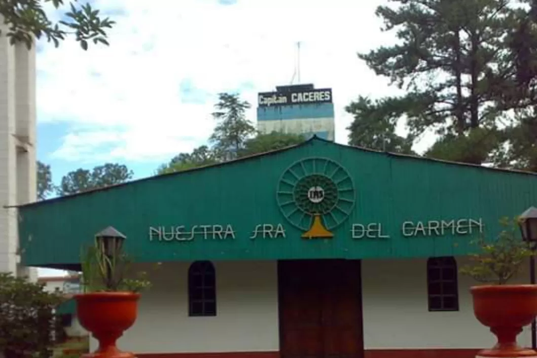 Sede de la comuna de Capitán Cáceres, en Monteros.