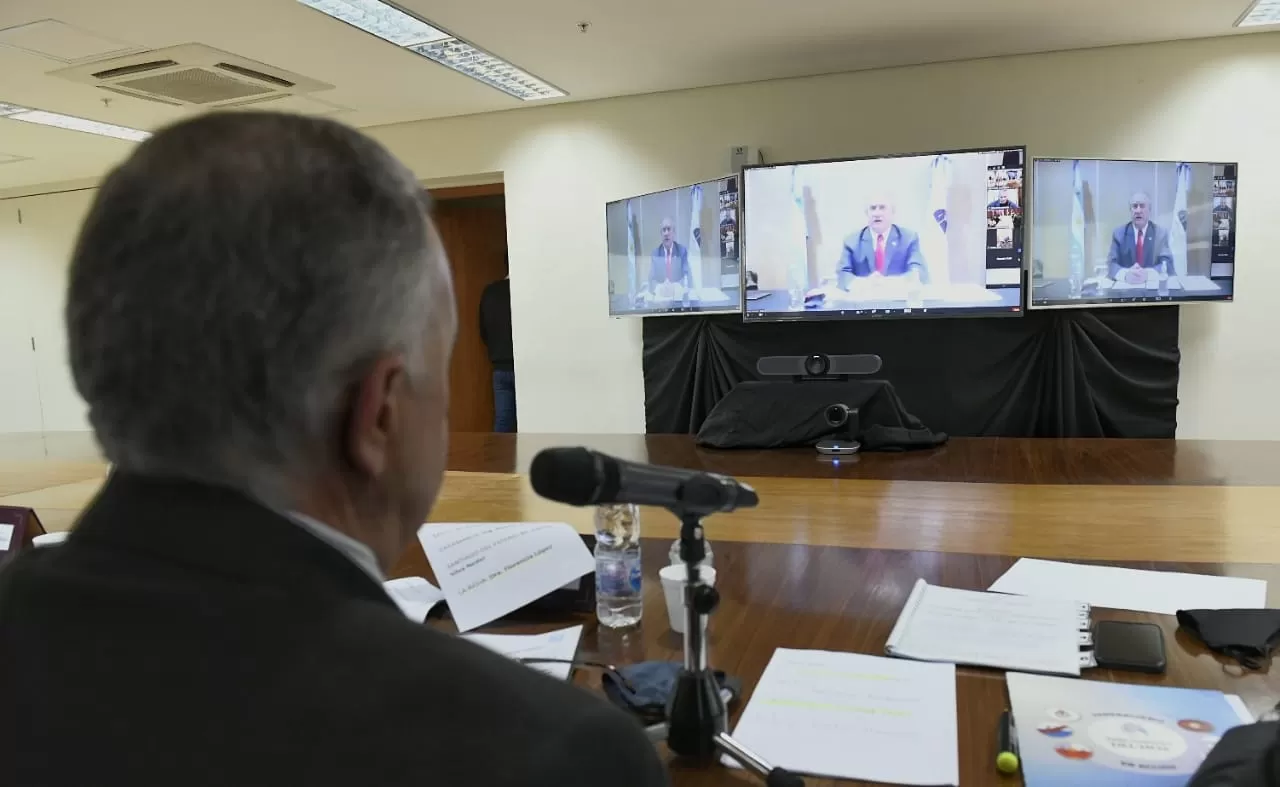 TITULAR DEL CUERPO REGIONAL. Jaldo preside el Parlamento del NOA. Foto: Prensa Legislatura