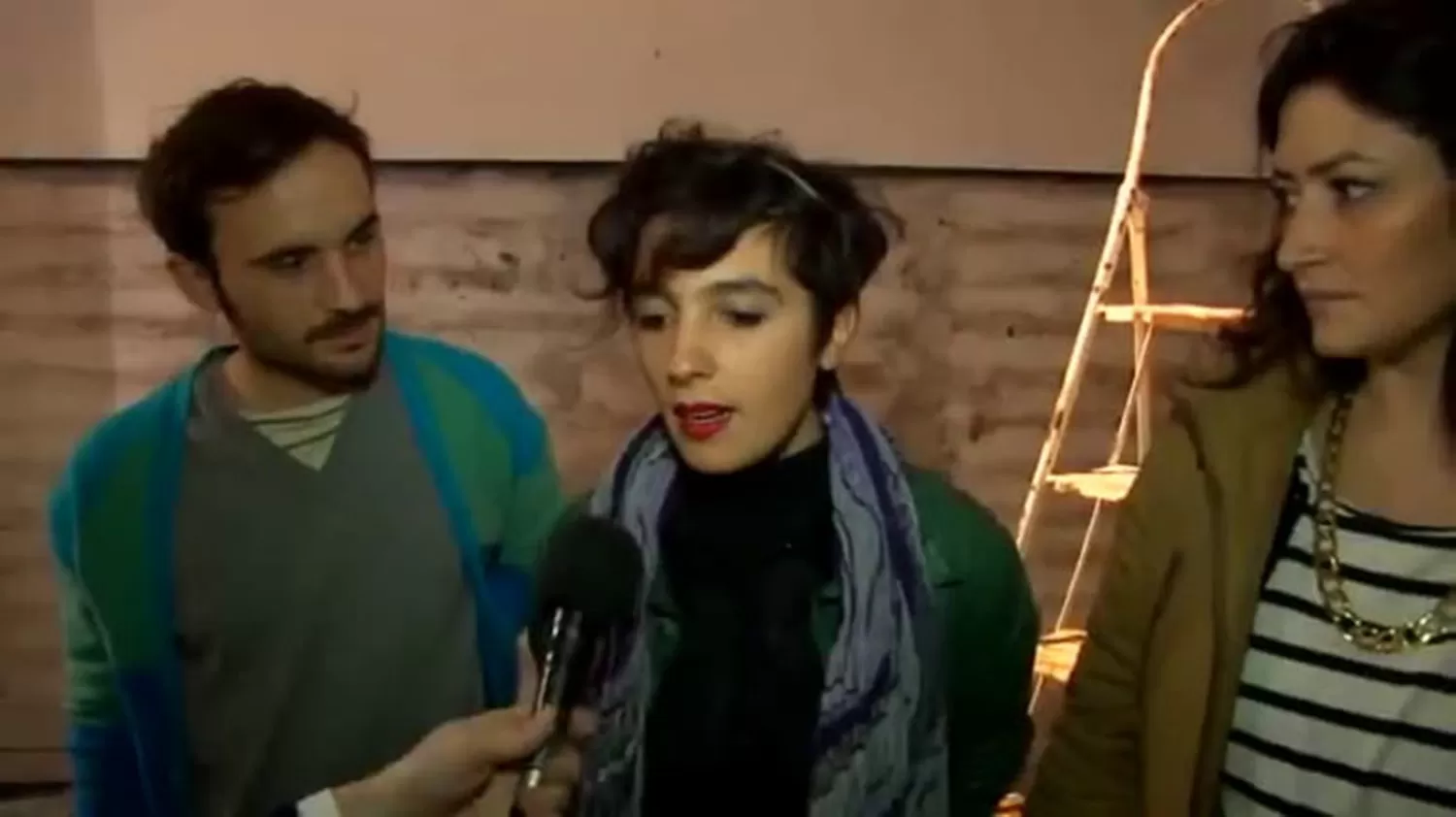 Mariela Cantú (centro).