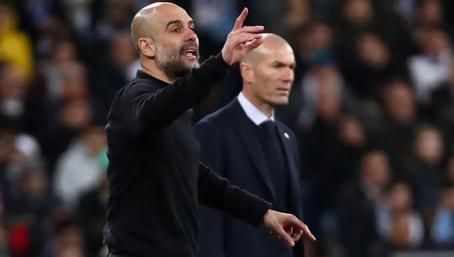 El City de Guardiola y el Real Madrid de Zidane debe definir aún su lllave de octavos. En la ida el equipo inglés ganó 2-1. (Reuters)