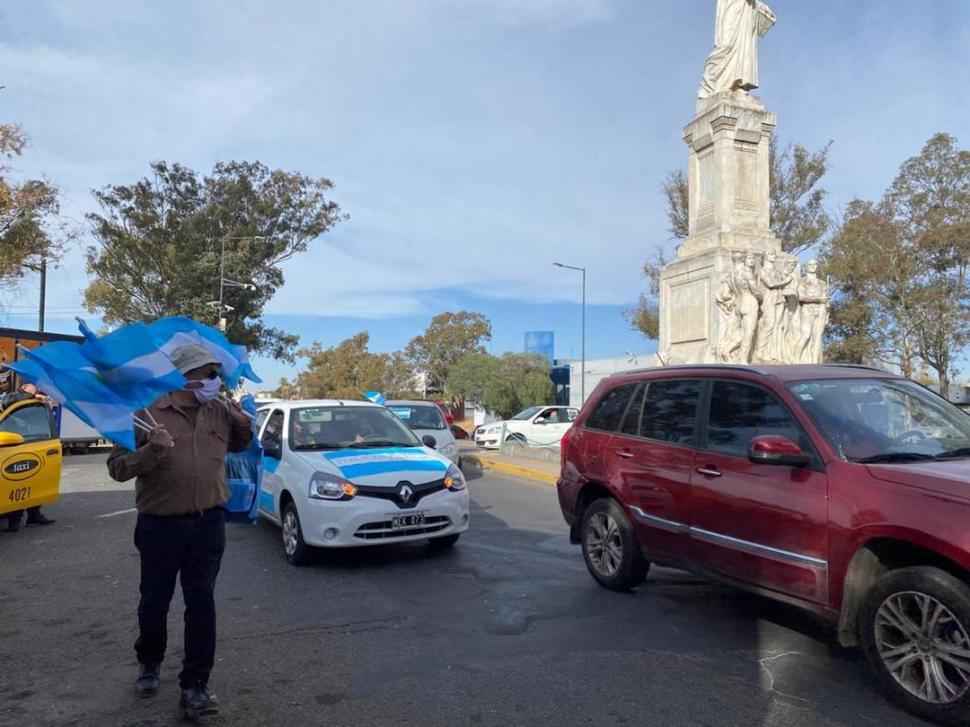 CÓRDOBA. Con un bocinazo hicieron sentir el descontento. twitter