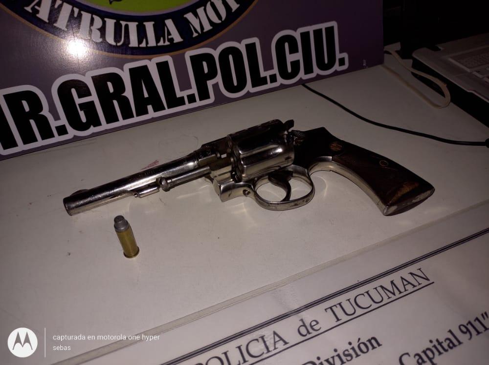 El arma de los delincuentes