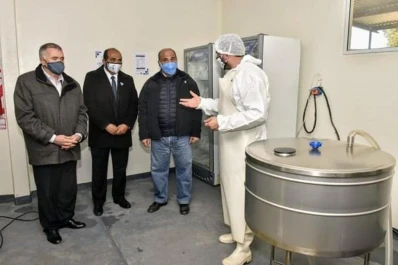 Quedó inaugurada en Trancas la planta láctea “La Overita”