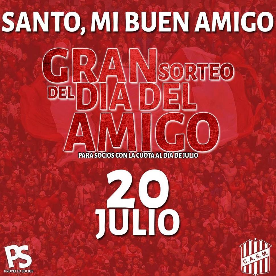 CON TODO. El día del amigo se vivirá a full en La Ciudadela. Los hinchas no paran. 