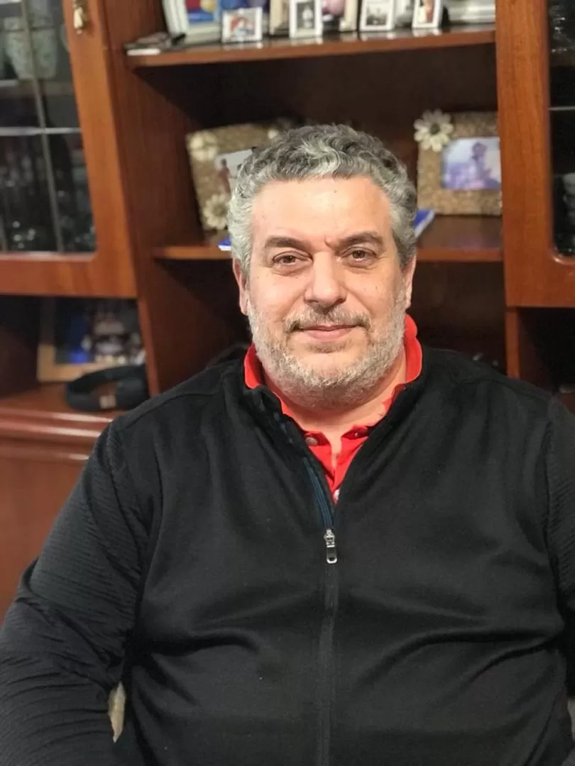 INICIO. Mambrini, del pádel, tiene buenas expectativas por el plan. 