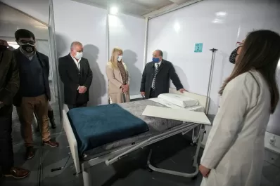 Covid-19: Manzur habilitó un hospital modular en Tafí Viejo con capacidad para 60 pacientes