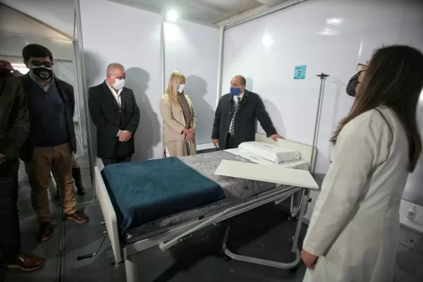 Covid-19: Manzur habilitó un hospital modular en Tafí Viejo con capacidad para 60 pacientes