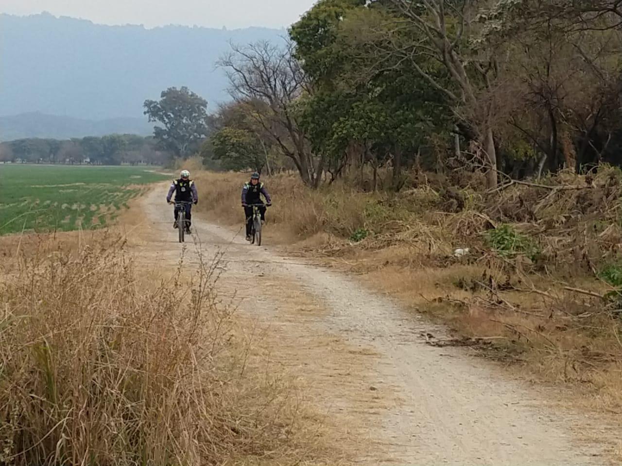 Delinearon un circuito seguro para los bikers en Yerba Buena