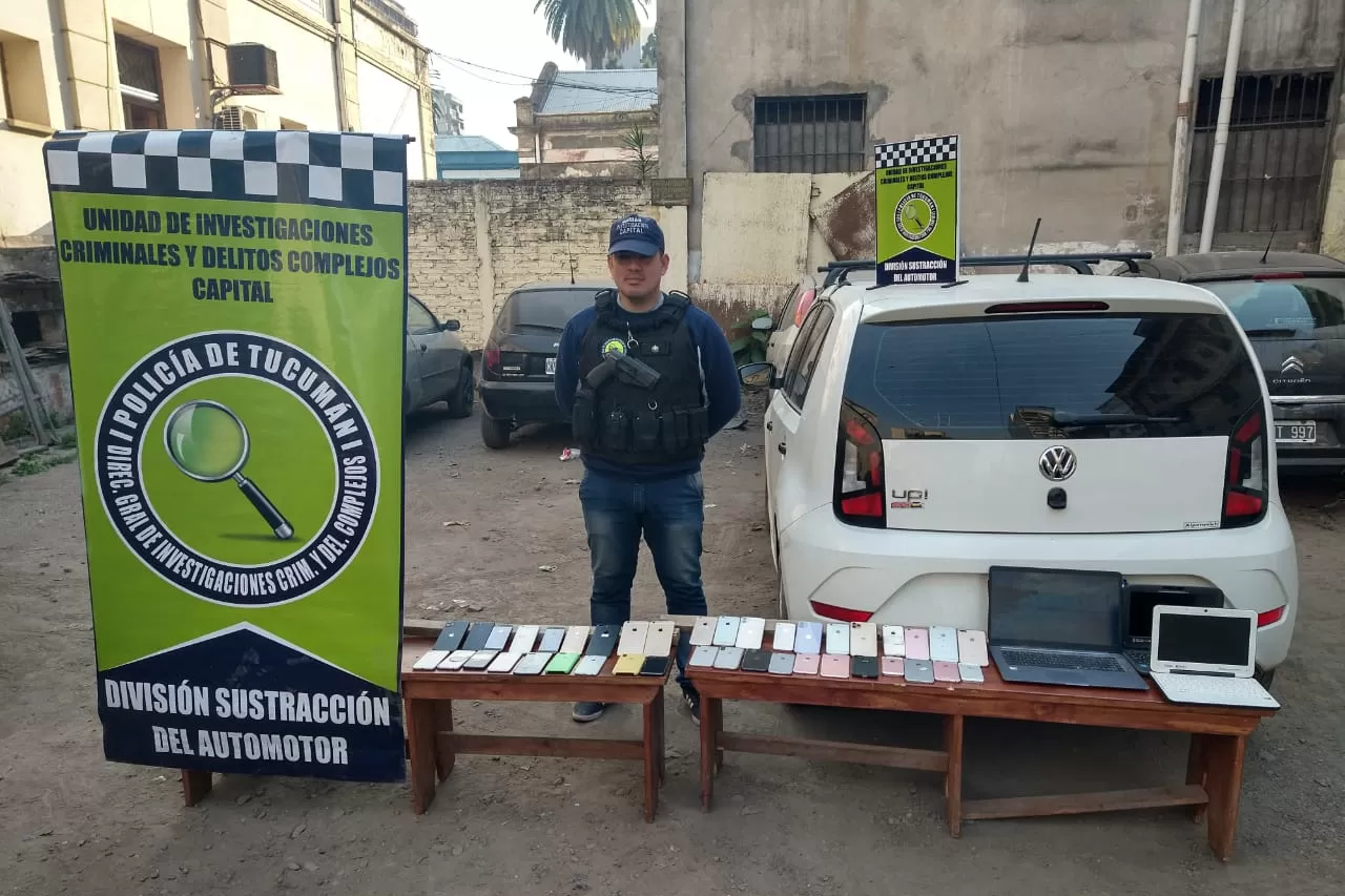 EL SECUESTRO. Había una suma millonaria en teléfonos.