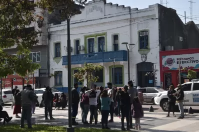 En Concepción, hubo manifestación a favor de los policías detenidos