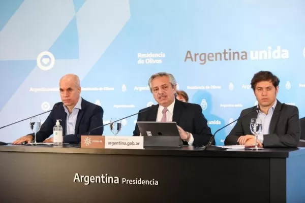 Alberto Fernández grabará mañana el anuncio sobre la nueva fase de la cuarentena