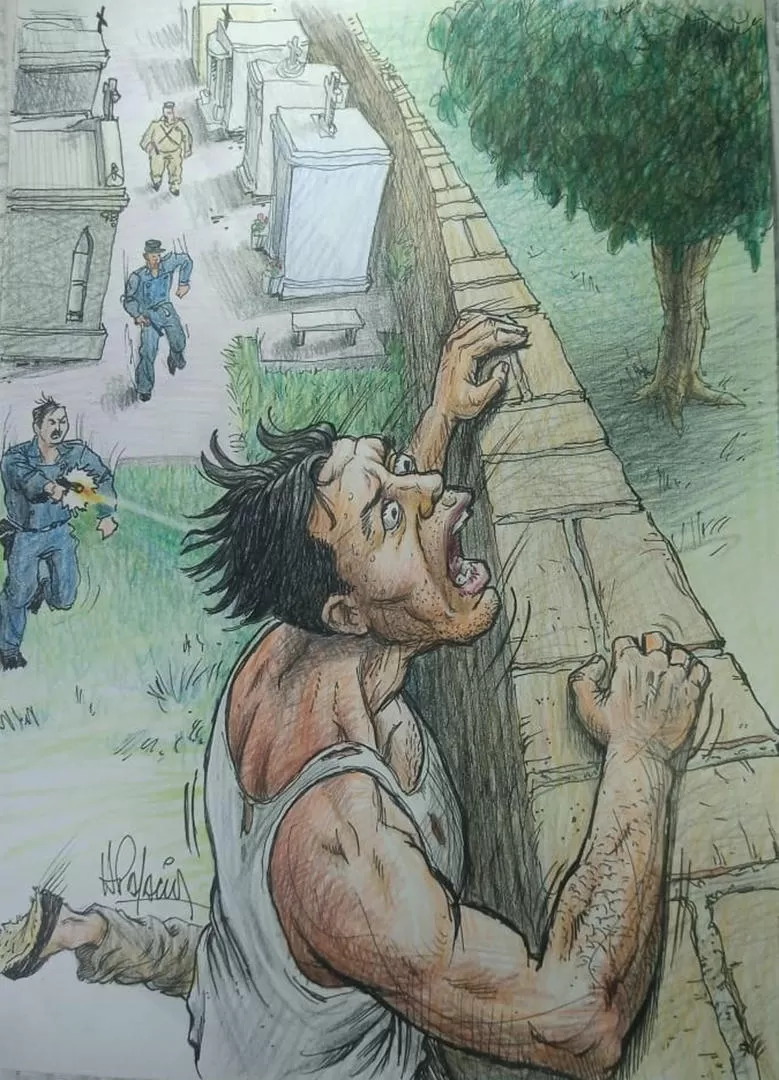 Bazán Frías no tuvo un final heroico