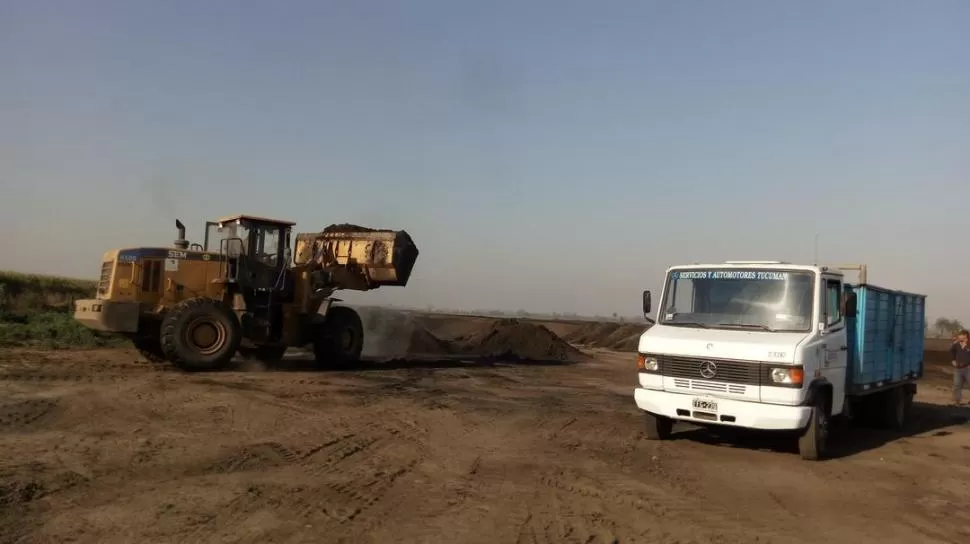 DE LA CAÑA. La mezcla de cachaza, cenizas y de vinaza dio un producto apto para ser usado como abono orgánico para los suelos de la llanura tucumana.  