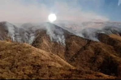 Preocupación de montañistas por los incendios intencionales