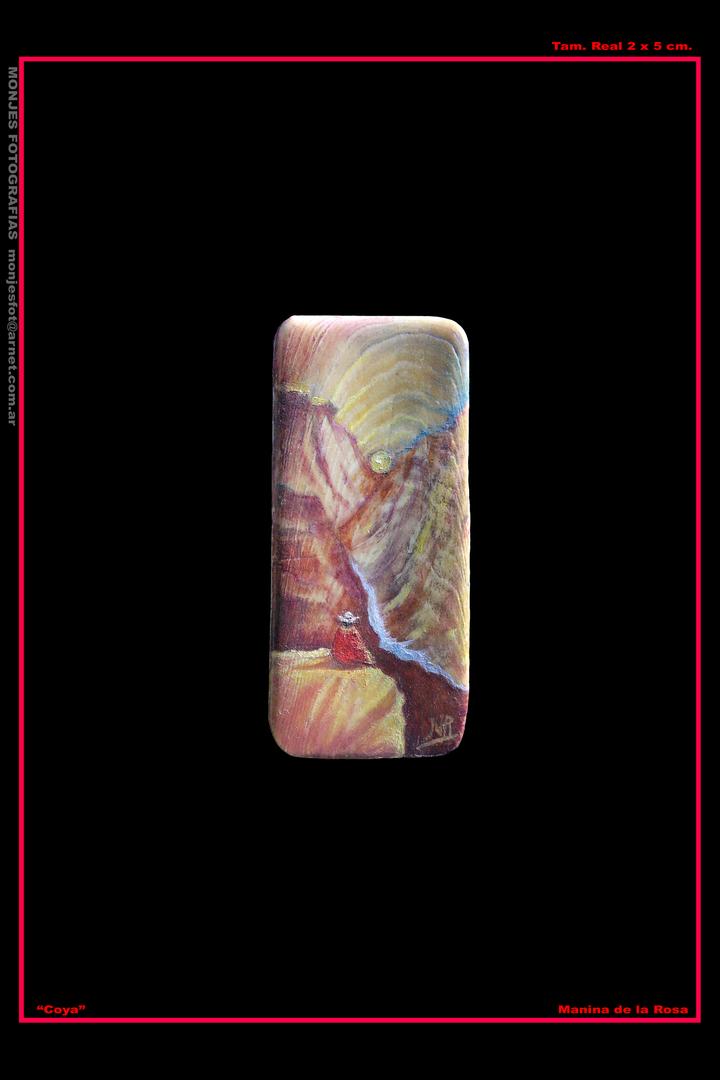 EL COYA Y LOS PAISAJES. El personaje es clave en la  obra de Núñez de la Rosa. 