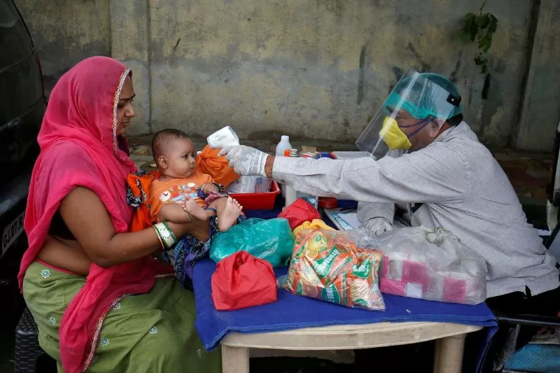 Coronavirus: India superó su récord diario con más de 45.000 casos y 1.129 muertes