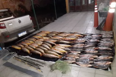 Gendarmería decomisa casi 100 dorados y sábalos por pesca ilegal en Tucumán