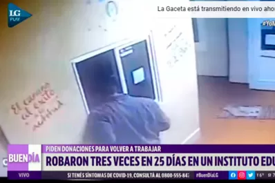 Robaron tres veces en 25 días en un establecimiento educativo del centro