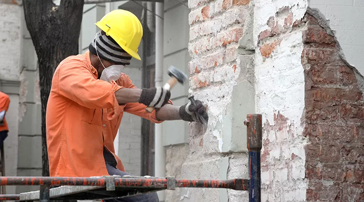 REACTIVACIÓN. El Gobierno apuesta por la obra pública. Foto: Comunicación Pública