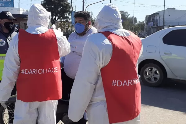 Darío hace, las chaquetas que llamaron la atención en Banda del Río Salí