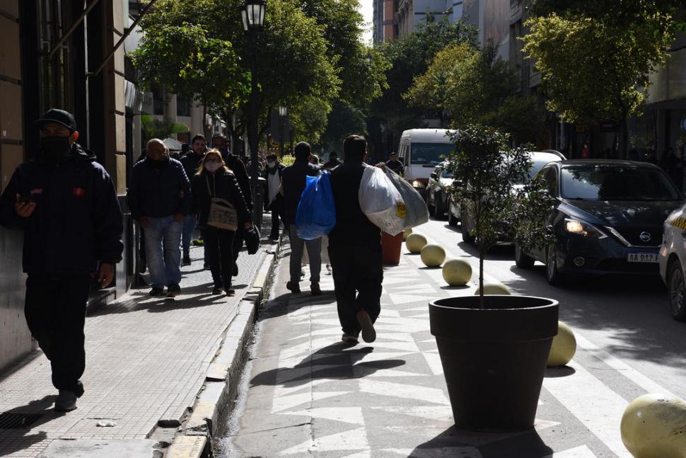 IMPACTO. La  25 de Mayo cambió por completo con la peatonalización. la gaceta / foto de josé nuno 