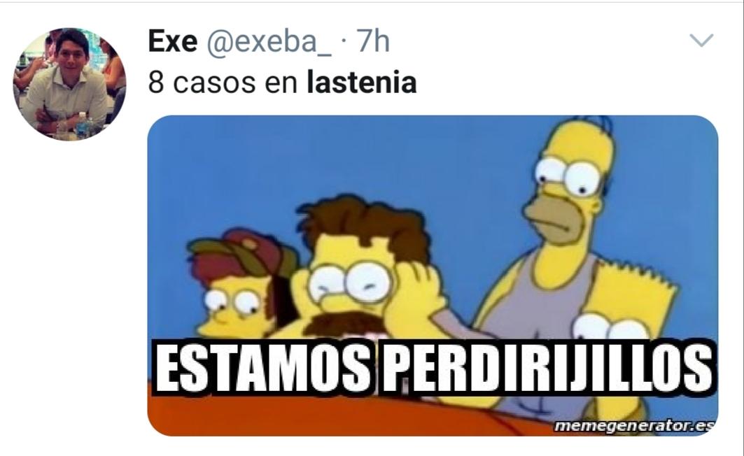 Mirá los memes que se viralizaron en las redes por Lastenia