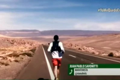 Un argentino corre para unir Ushuaia con Alaska: ¿dónde está hoy?
