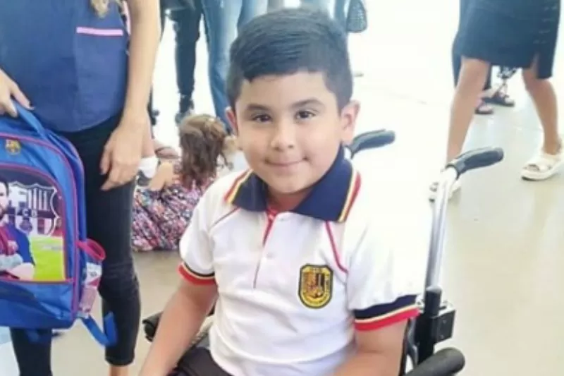 Piden ayuda para conseguirle los medicamentos a Lolo, el sobrino de un jugador de San Martín