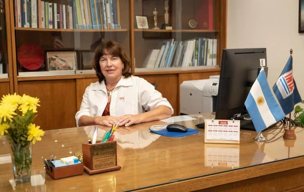 SUSANA MIRASSOU. La presidenta del INTA hizo hincapié en la necesidad de fortalecer la agricultura familiar. 