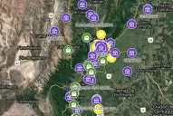 La cooperativa Generar realizó un mapa interactivo con la actividad de las ONGs