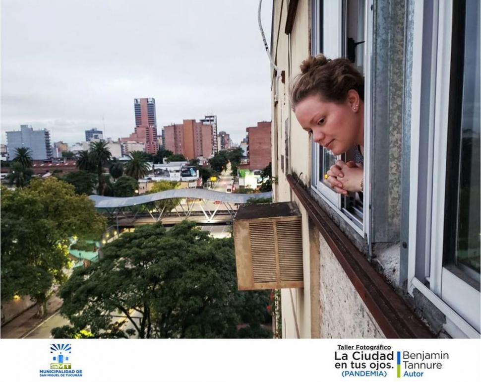 BENJAMÍN TANNURÉ. El mundo exterior, accesible desde una ventana.