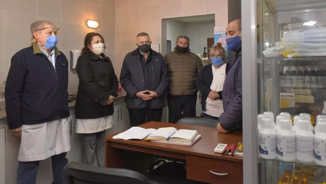 OBRAS. Manzur y Jaldo inauguraron un CAPS y una comisaría en Campo el Quimil.