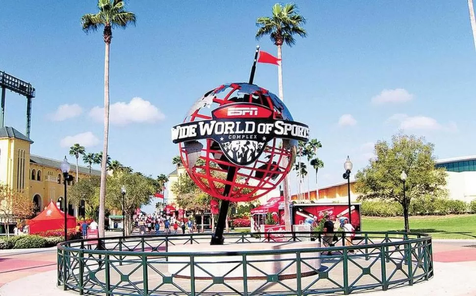 EL LUGAR. Todos los partidos, en la reanudación de la competencia, se jugarán en el ESPN Wide World of Sport de Disney.  