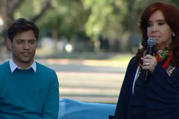 Axel tiene razón, se nota mucho, dijo Cristina sobre críticas de Kicillof a los medios