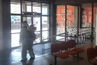 Desinfectaron el edificio de Rentas luego de la confirmación de un caso de covid-19