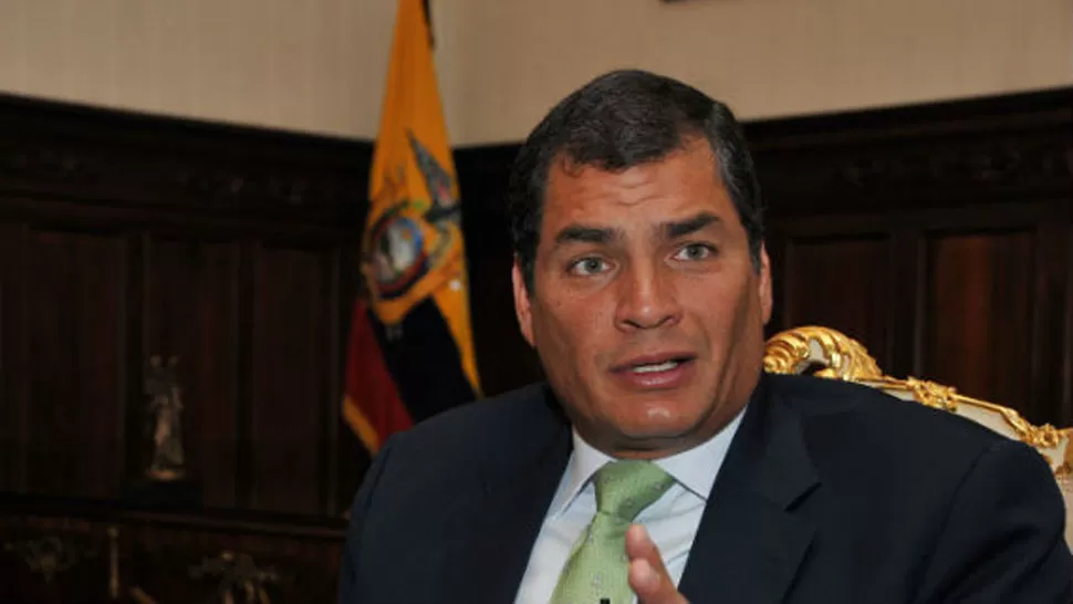 Rafael Correa.