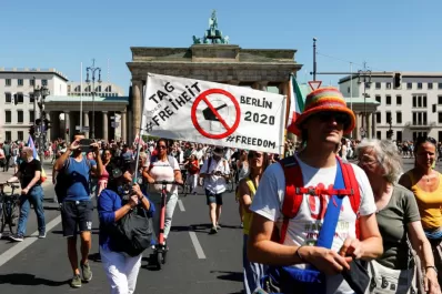 Alemania: contra el barbijo