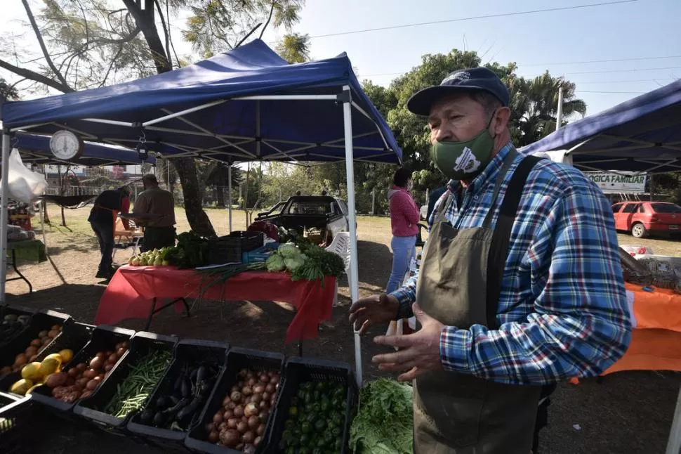 SUSTENTABLE. Los productores orgánicos defienden los procesos naturales y ecológicos para cultivar. 